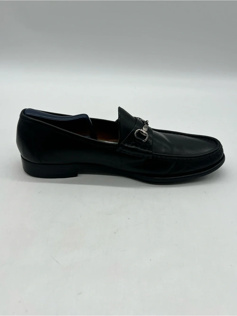 Allen Edmonds Lucca Men’s 11.5B Black Leather Horsebit Loafers Dress Shoes